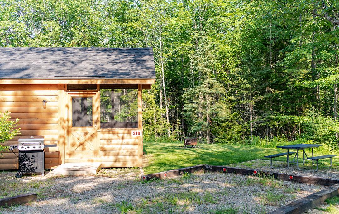 rental cabin near acadia national park