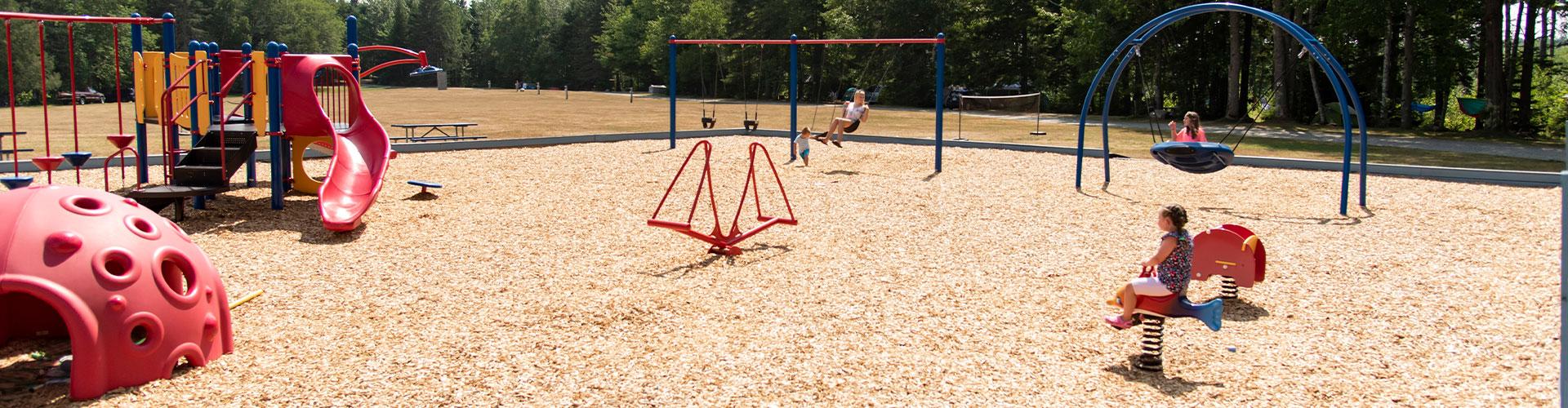 playground at smugglers den campground