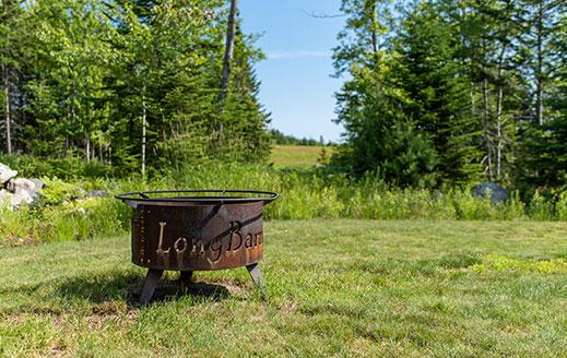 Enjoy 'Smores Around The Fire Pit At LongBarn fire pit for longbarn in southwest harbor me