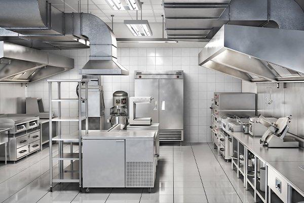 a commercial kitchen