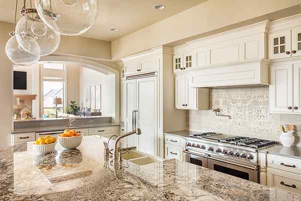 a kitchen inside a sugar land texas home