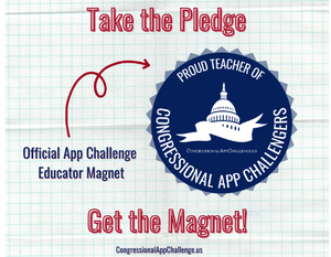 Pledge to Get Your Students Involved in the 2022 Congressional App Challenge!
