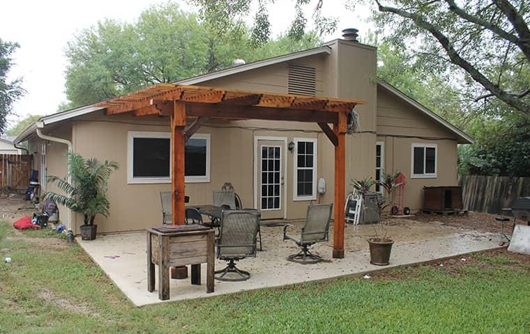 back yard in katy tx
