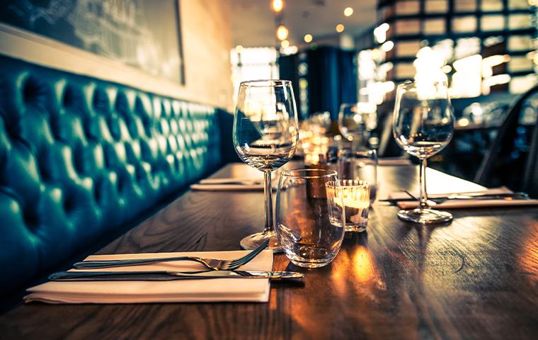 interior of a restaurant