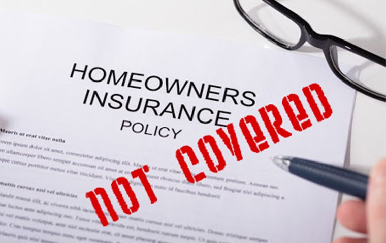 not covered by homeowners insurance