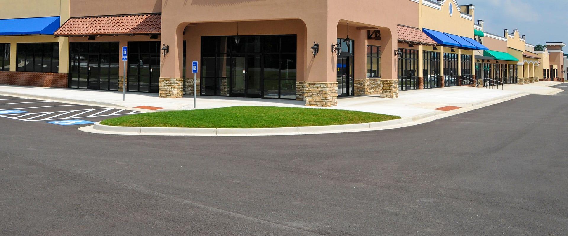 street view of a commercial plaza in midlothian texas