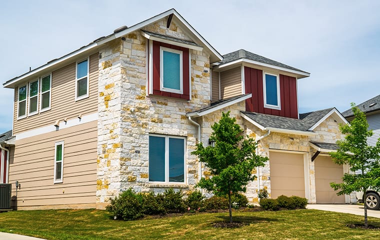 exterior view of a home in midlothian texas