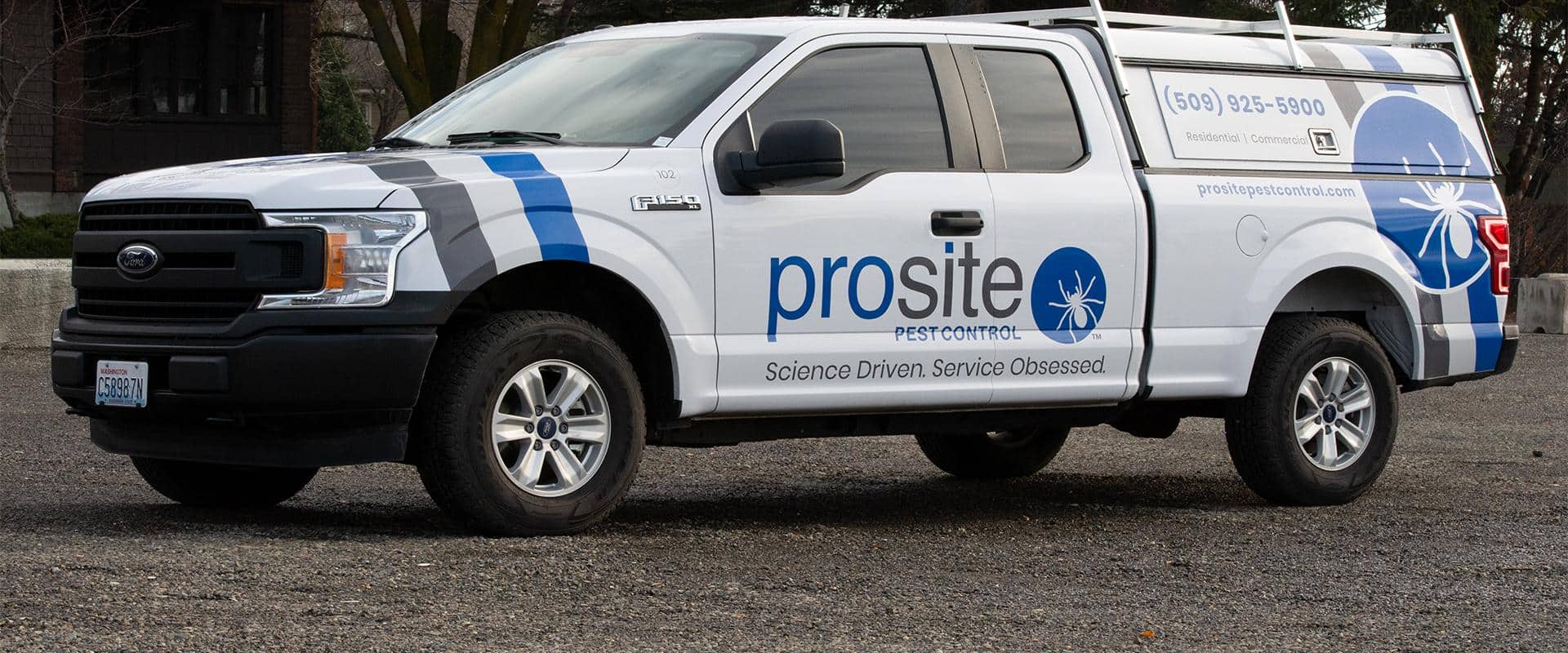 prosite pest control truck in ellensburg wa
