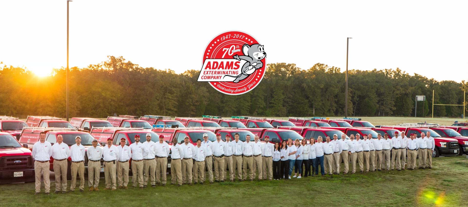 the team at adams pest