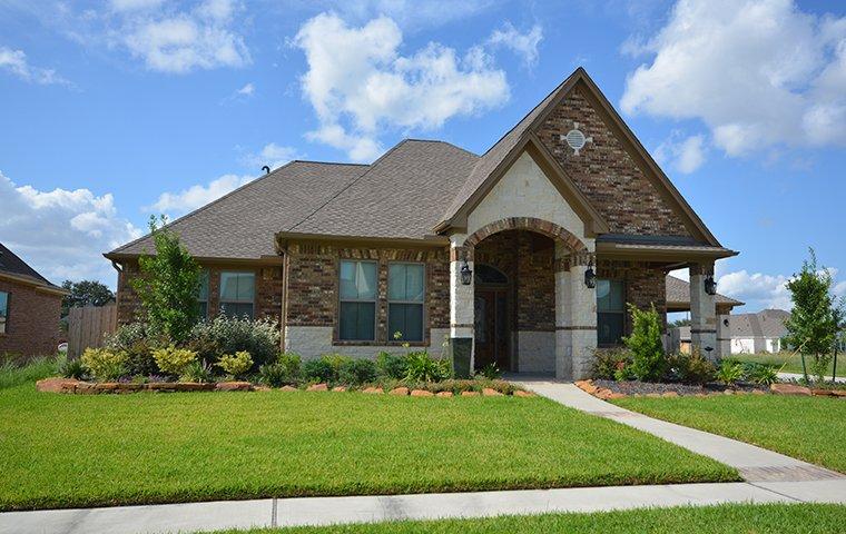 curbside view of a home in fairview texas