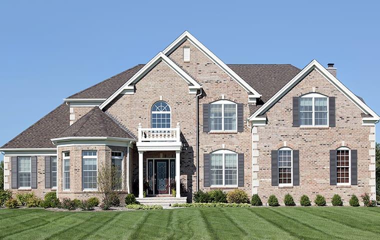 curbside view of a home in sanger texas