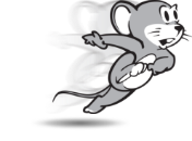dash the mouse running