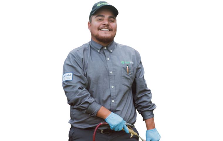 Pest Pro technician smiling