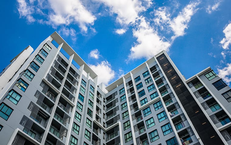 ThermalRid Heat Treatments Quickly Eliminate Bed Bugs a row of apartment buildings serviced by thermalrid in nashville tennessee