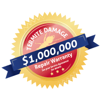$1,000,000 termite damage repair guarantee
