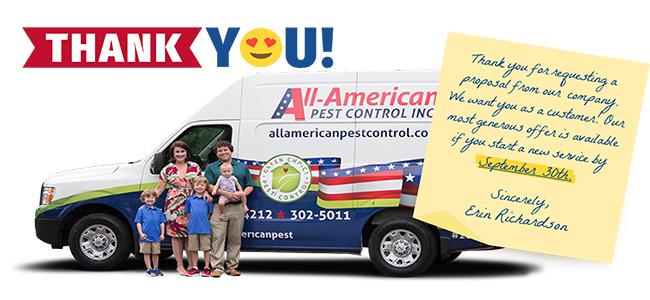 all-american march offer postcard