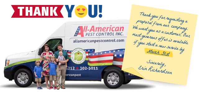 all-american march offer postcard