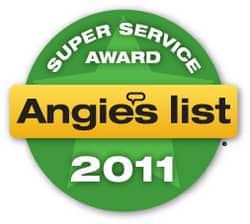 super service award angies list 2011