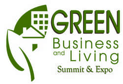 green business living expo logo