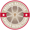 brown recluse spider reduction logo