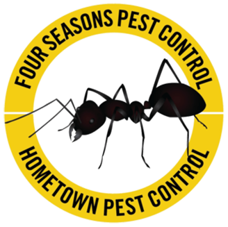 four seasons hometown pest control logo