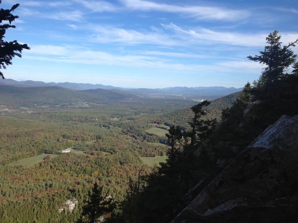 Take a Snowy Hike to White Rocks Overlook in Bennington, VT