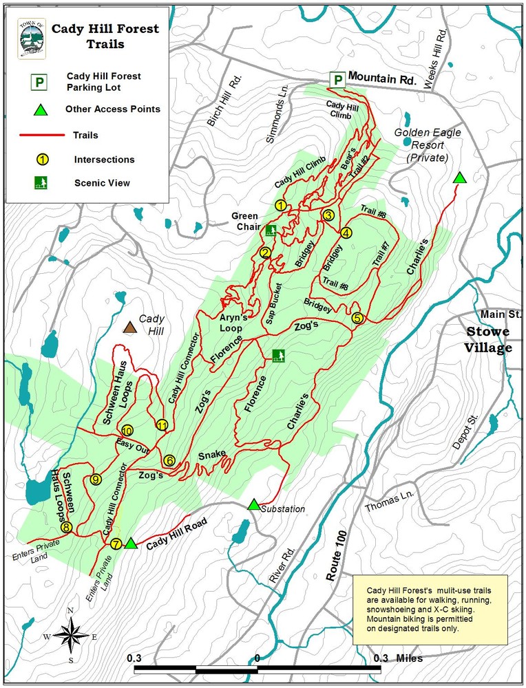 red hill mtb trail map. 