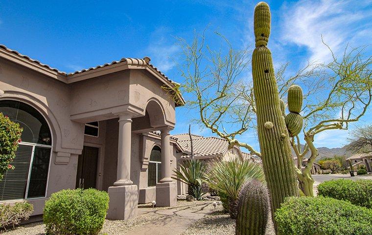 curbside view of a home in cave creek arizona