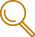 Pest Identification gold magnifying glass icon