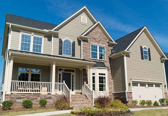a lewisboro new york suburban home exterior 