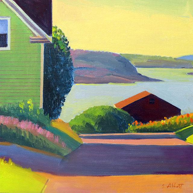 Late Shadows in Lubec, 14
