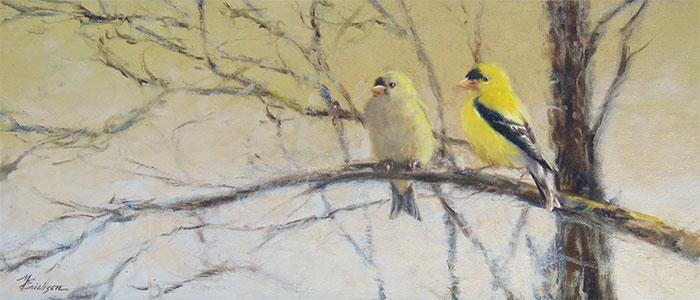 Sweet Gold Finches