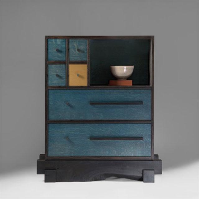 Tansu Blue cabinet