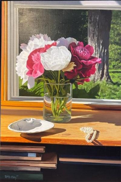 Peonies and Pearls