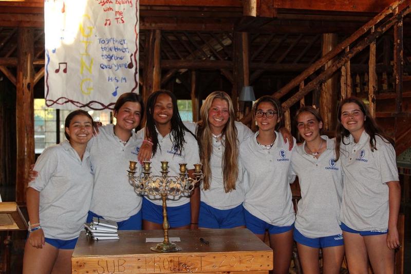 Tapawingo campers smile during Friday Night Services