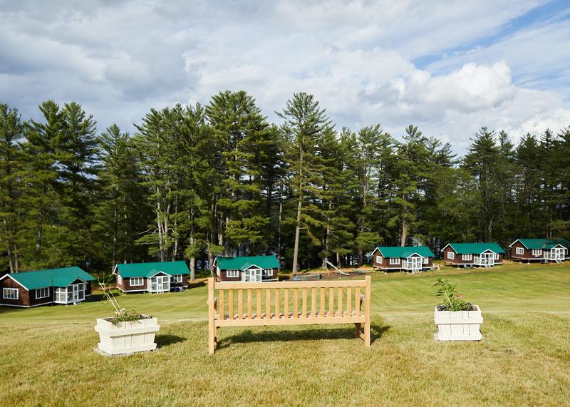 Cabins at Camp Tapawingo, Maine