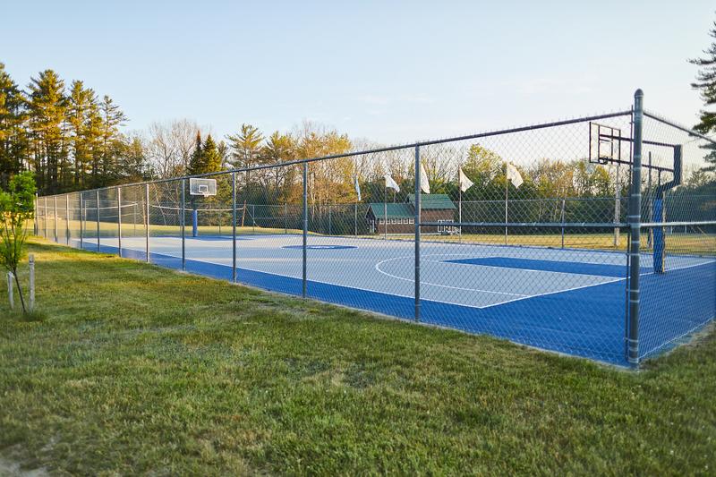 Athletic facilities at Camp Tapawingo, Maine