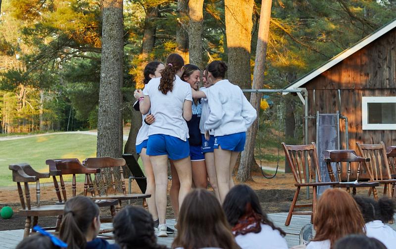 Tapawingo campers gather on stage