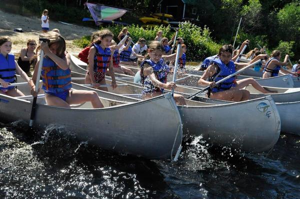 Canoe race!