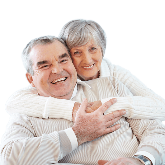 an elderly couple representing google customer testimonials