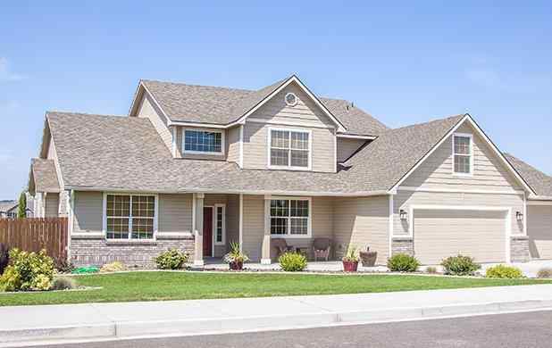 street view of large suburban home in haslet texas