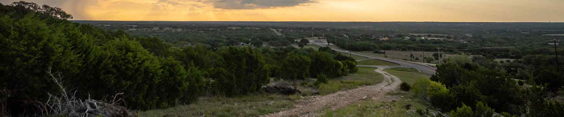 a road in little elm texas