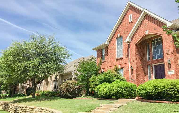 street view of a home and lawn in richland hills texas