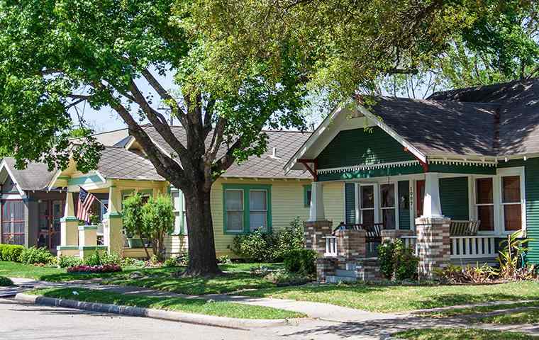 street view of a homes in sachse texas