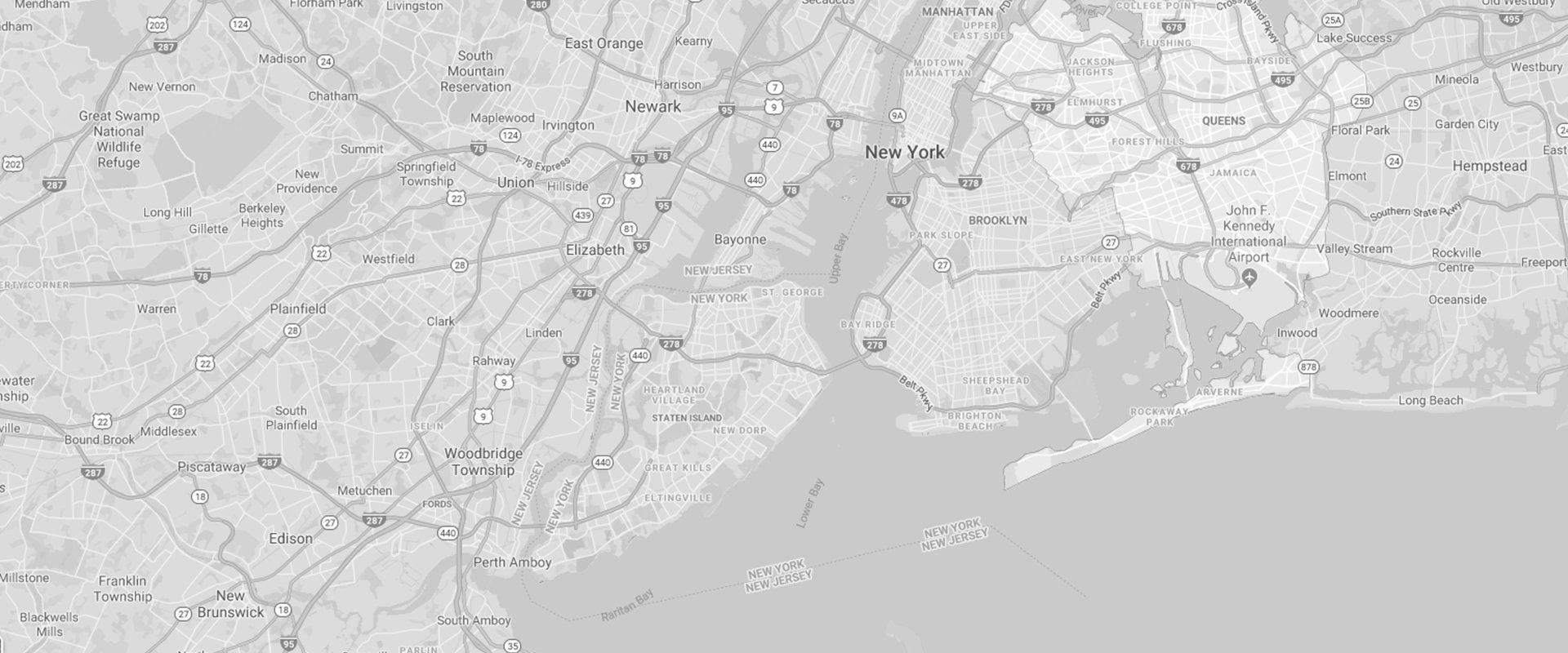 a map of queens new york