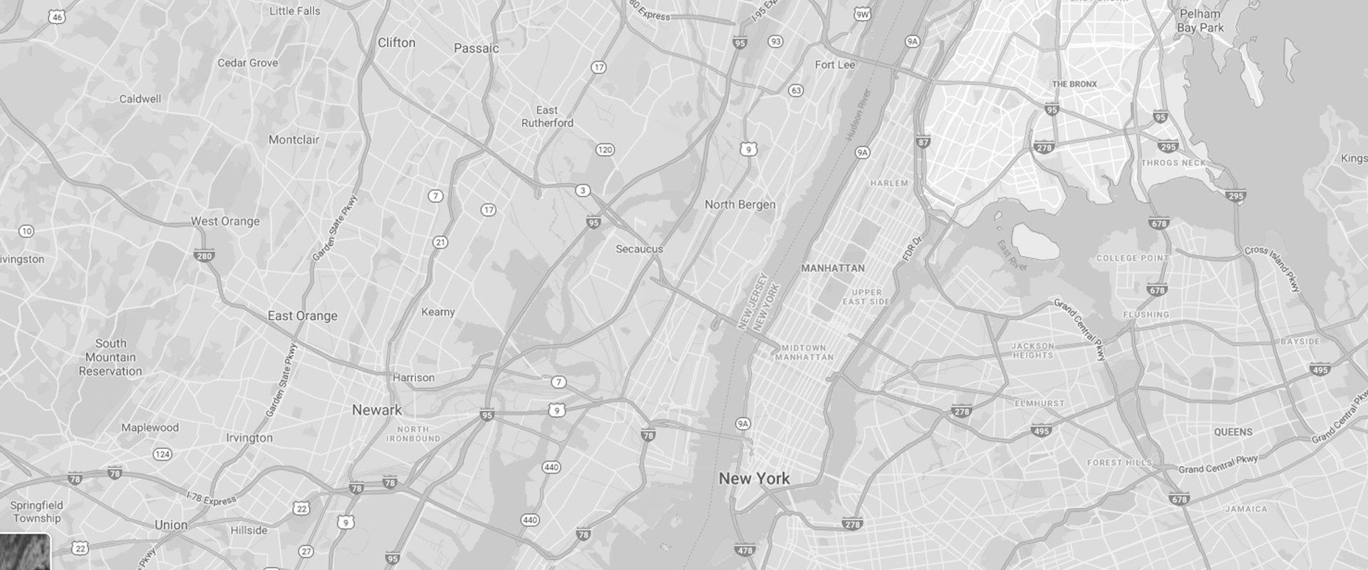 a map of bronx new york
