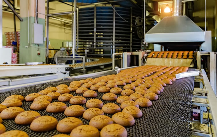 Pest Control Solutions For Food Processing And Manufacturing Plants interior view of a bread factory in memphis tennessee